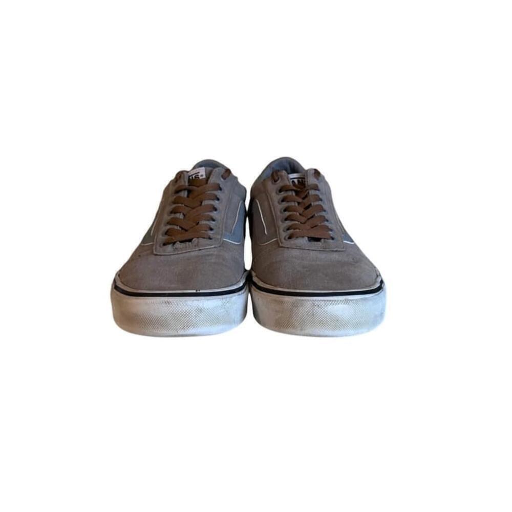 Vans Men’s Ward Deluxe Sneaker Frost Grey/Acid Denim Size 10.5 - Picture 3 of 10